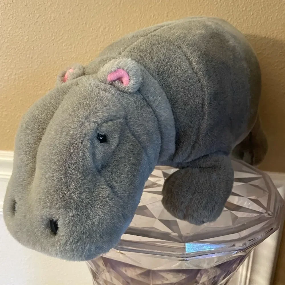 Plush Hippo Small of the Wild 1995 Plush Hippo 16 inch